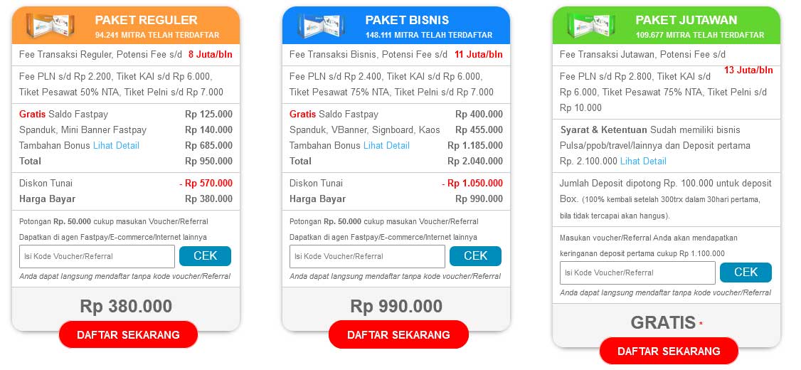 Kode Voucer Fastpay